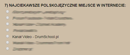 polskie nagrody perkusyjne 2017