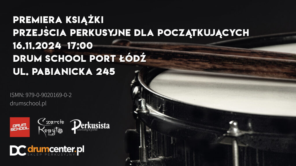 premiera książki przejścia perkusyjne dla początkujących