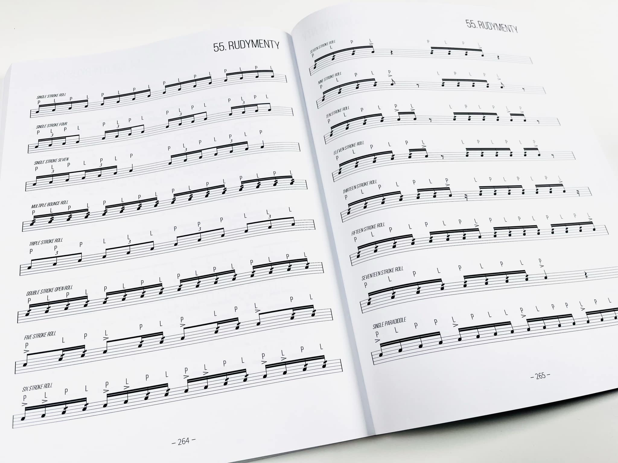 rudymenty - ćwiczenia na werbel